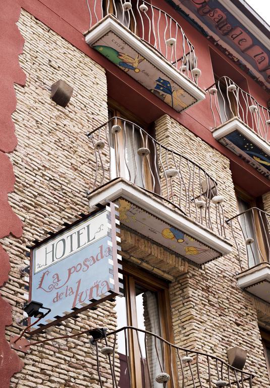 Hotel Posada De La Luna Huesca Exterior foto